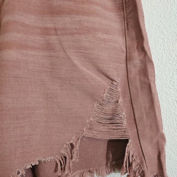 American Eagle NWT Shorts 14 Pink Stylish Distressed - Picture 3 of 11